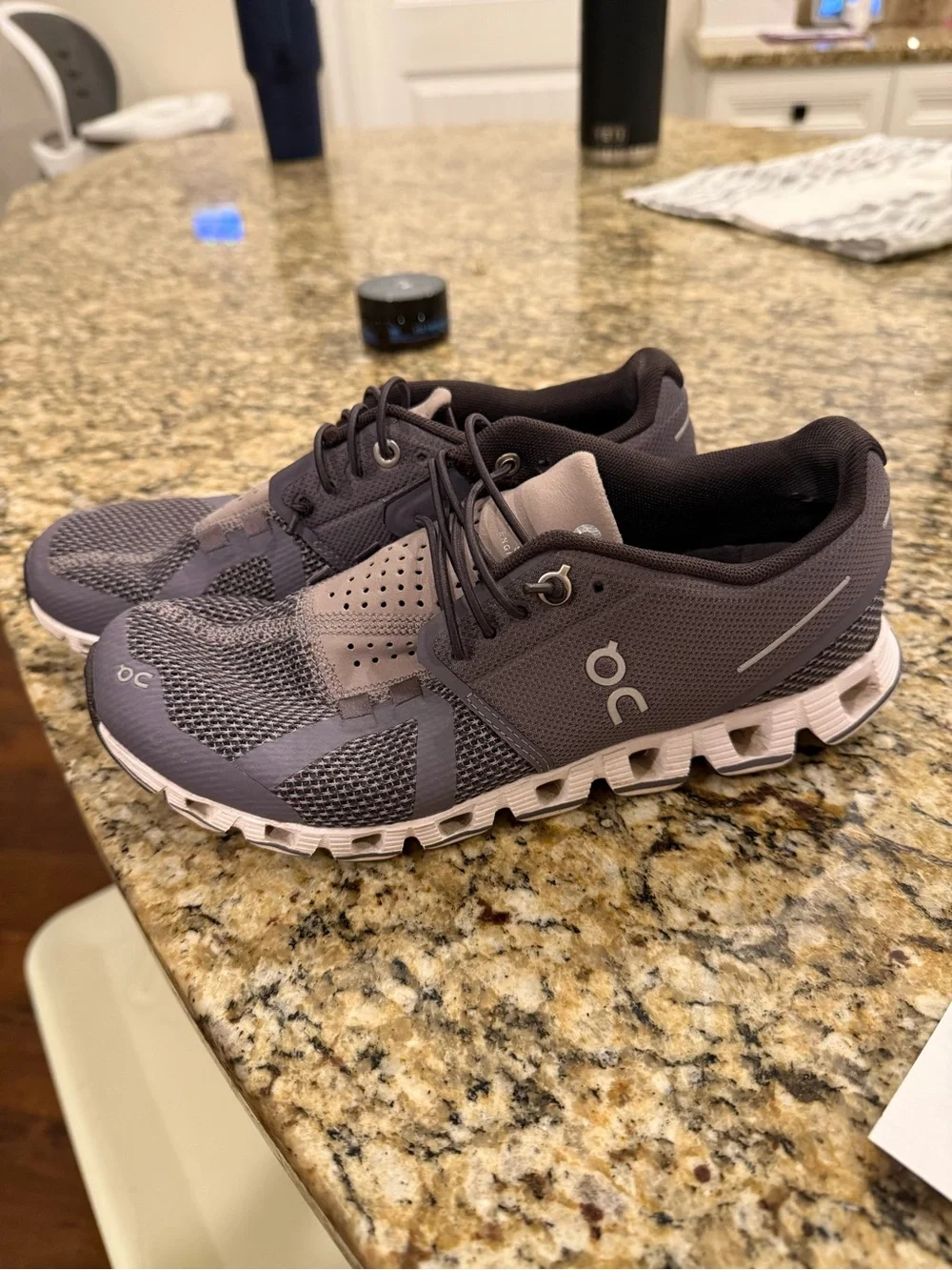 On Cloud Running Shoes in Purple